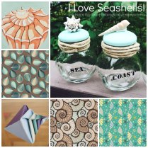 I Love Seashell II TFR. Pattern, DIY & Origami